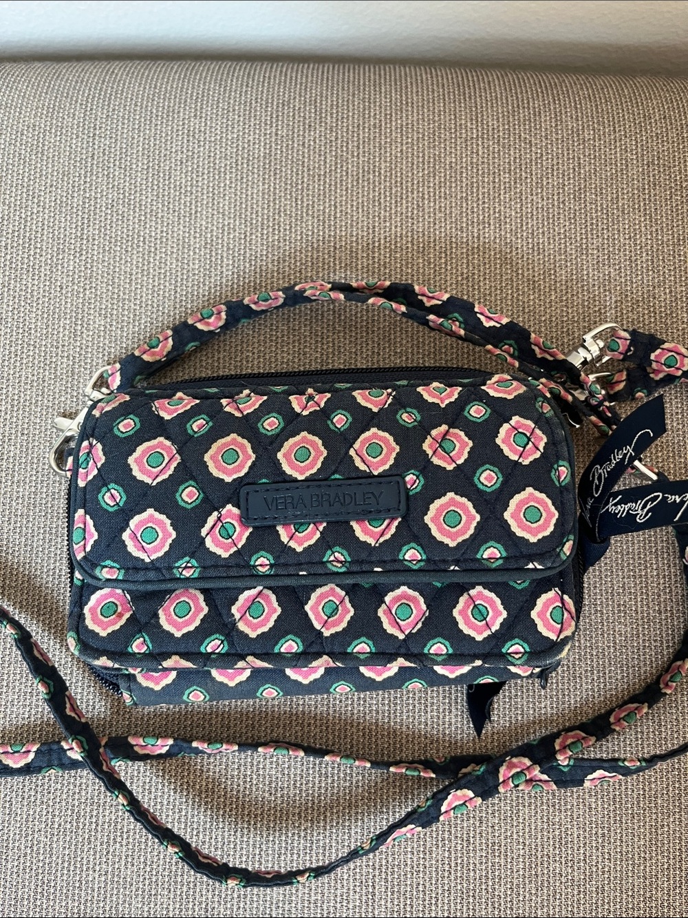 Vera Bradley Mini crossbody/wristlet $10